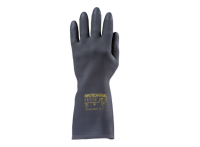 Neoprene chemical resistant gloves