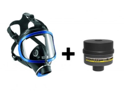 Drager complete mask set - with A2B2E2K2P3 filter insert