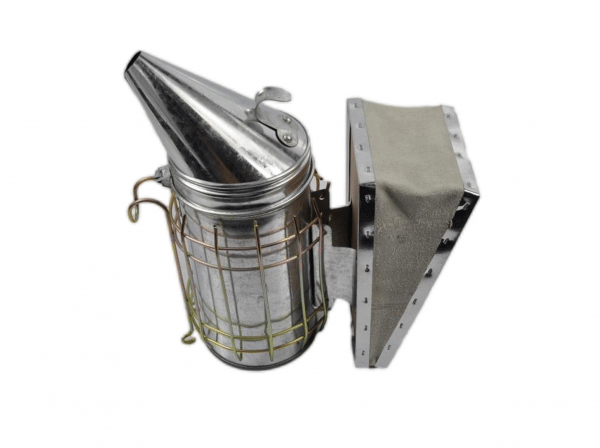 Galvanized bee smoker – large
