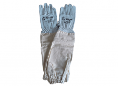 Traditional beekeeping gloves