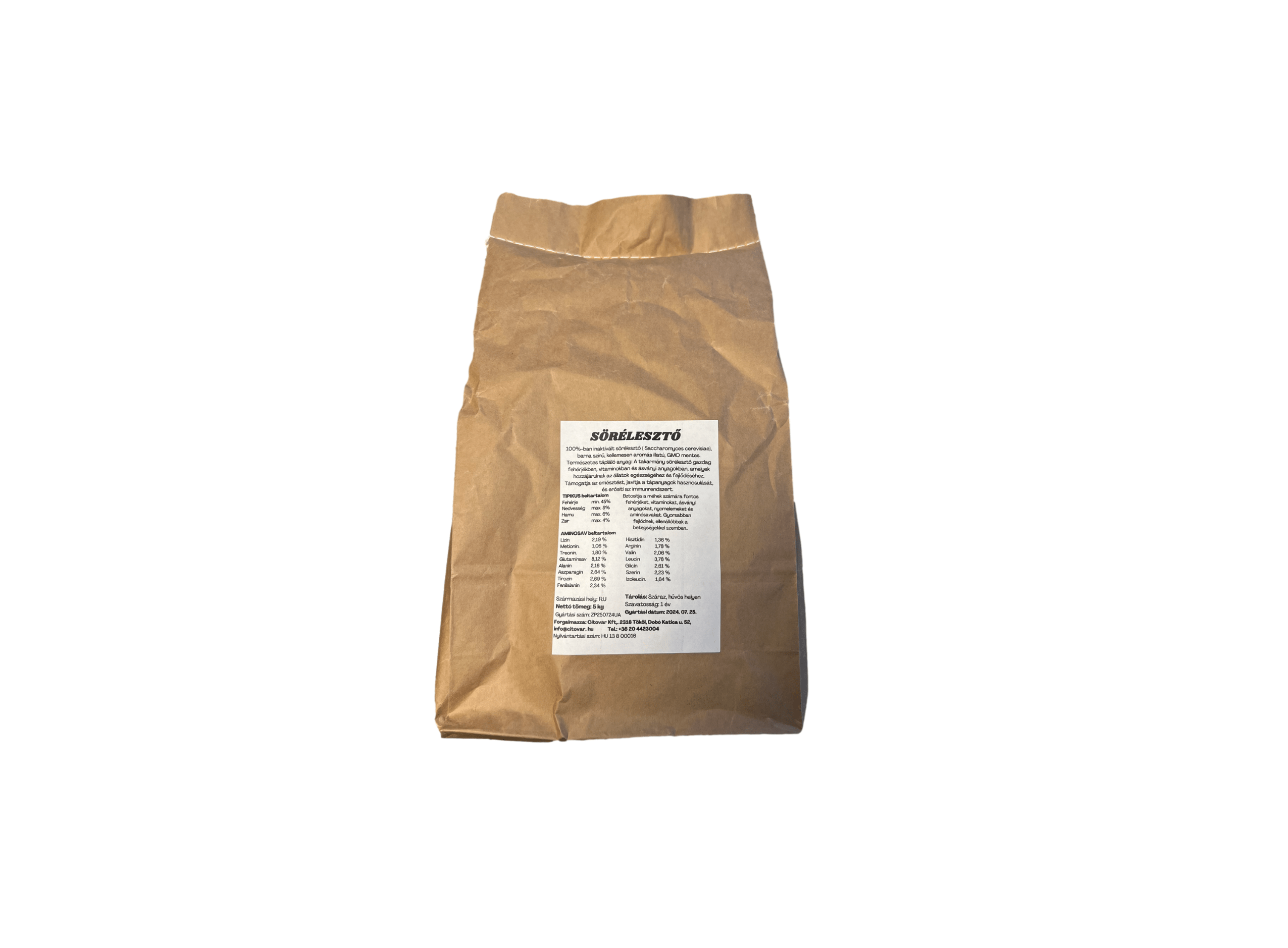 Prémium Citovar sörélesztő – 5 kg