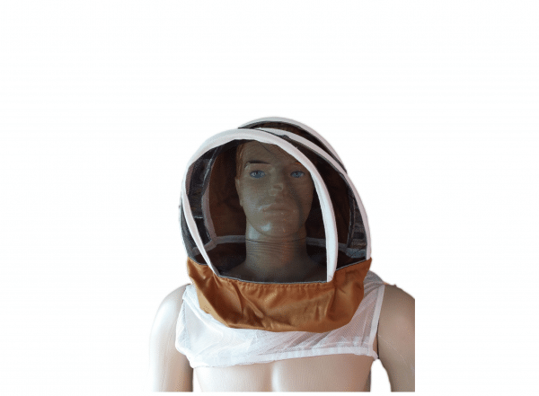 Slip-on beekeeping hood