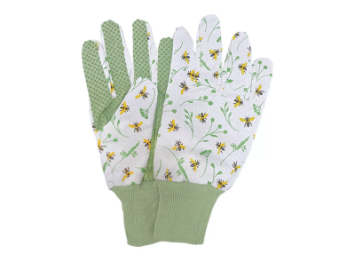 Esschert Design bee-pattern garden gloves