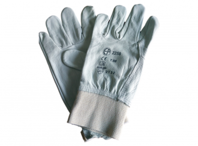 Short leather gloves – model 2