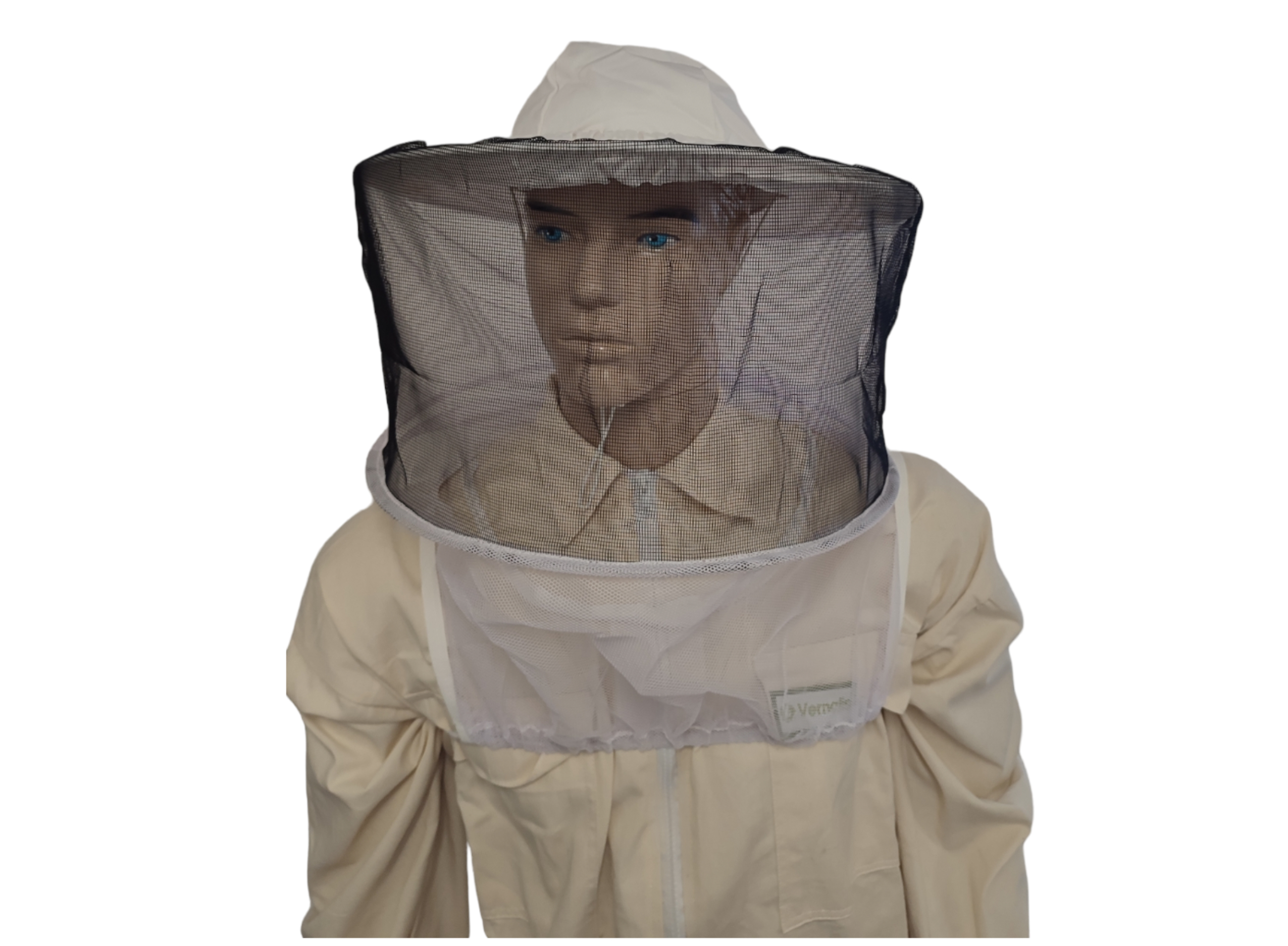 Beekeeping hat with pull-down veil